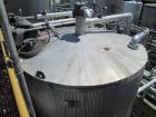 Used- 12,500 Gallon Stainless Steel Lake Nordic Mine Co. Storage Tank