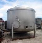 Used CMC Letco Industries Tank, Approximately 9,000 Gallon, 316 Stainless Steel