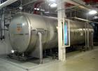 USED: Letco tank, 10,000 gallon, 304L stainless steel, horizontal. 96