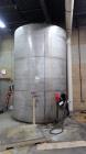 Used-Lewis Metals Corp Tank, 7684 Gallon, 304 Stainless Steel, Vertical.  114