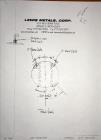 Used Lewis Metals Corp Tank, 7684 Gallon, 304 Stainless Steel, Vertical.  114