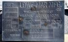 Used Lowe-Mar 15,000 Gallon, Stainless Steel, Vertical Tank.