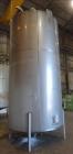Used Mid-State Tank, 6000 Gallon, 304 Stainless Steel, Vertical.