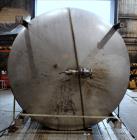 Used Mid-State Tank, 6000 Gallon, 304 Stainless Steel, Vertical.