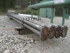 Used Missouri Tank and Boiler Tank, 13,536 Gallon, Stainless Steel, Horizontal. Approximately 8' diameter x 36' long, dished ends. 19/32
