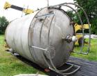 Used-12,000 Gallon Modern Welding Stainless Steel Tank.  Tank and nozzles 304 stainless steel.  12'0