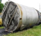 Used-12,000 Gallon Modern Welding Stainless Steel Tank.  Tank and nozzles 304 stainless steel.  12'0