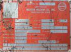 Used Modern Welding Company Tank, 9000 gallon, 304 stainless steel, vertical. Approximate 120