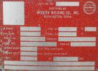 Used Modern Welding Company Tank, 9000 gallon, 304 stainless steel, vertical. Approximate 120
