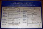 Used Mueller Tank, 6000 Gallon, Model DF, 304 Stainless Steel, Vertical. Approximate 118