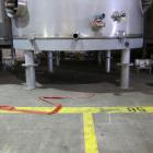 Used Mueller Tank, 6000 Gallon, Model DF, 304 Stainless Steel, Vertical. Approximate 118