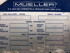 Used- Mueller 6,000 Gallon Stainless Steel Tank,