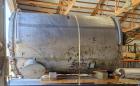 Used- Mueller 5,000 Gallon Serum Surge Tank, Model DS, 304 Stainless Steel, Vertical. Approximate 96