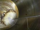 Used Mueller Jacketed Tank, 5000 gallon, 304 stainless steel, vertical. 109’’ diameter x 123’’ straight side, dish top and bottom. Internal rated to 200 deg F, dimple jacket rated 75 psi at 200 deg F...
