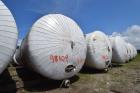 Used Mueller Tank, 45,000 Gallon, Model H, 316L Stainless Steel, Horizontal. Approximate 148-1/2