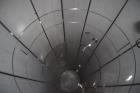 Used Mueller Tank, 45,000 Gallon, Model H, 316L Stainless Steel, Horizontal. Approximate 148-1/2
