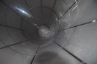 Used Mueller Tank, 45,000 Gallon, Model H, 316L Stainless Steel, Horizontal. Approximate 148-1/2