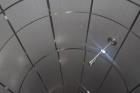 Used Mueller Tank, 45,000 Gallon, Model H, 316L Stainless Steel, Horizontal. Approximate 148-1/2