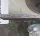 Used Mueller Tank, 45,000 Gallon, Model H, 316L Stainless Steel, Horizontal. Approximate 148-1/2