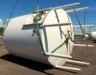 Used Mueller Tank, 5,000 Gallon, 304 Stainless Steel. Approximate 108” Diameter x approximate 125” straight side, dished top and bottom. 20 Cubic feet partial section of sidewall dimple jacket, cooli...