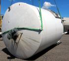Used Mueller Tank, 5,000 Gallon, 304 Stainless Steel. Approximate 108” Diameter x approximate 125” straight side, dished top and bottom. 20 Cubic feet partial section of sidewall dimple jacket, cooli...