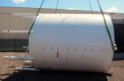 Used Mueller Tank, 5,000 Gallon, 304 Stainless Steel. Approximate 108” Diameter x approximate 125” straight side, dished top and bottom. 20 Cubic feet partial section of sidewall dimple jacket, cooli...