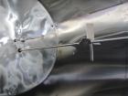 Used Mueller Tank, 5,000 Gallon, 304 Stainless Steel. Approximate 108” Diameter x approximate 125” straight side, dished top and bottom. 20 Cubic feet partial section of sidewall dimple jacket, cooli...