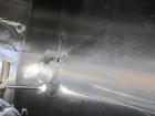 Used Mueller Tank, 5,000 Gallon, 304 Stainless Steel. Approximate 108” Diameter x approximate 125” straight side, dished top and bottom. 20 Cubic feet partial section of sidewall dimple jacket, cooli...