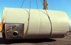 Used Mueller Silo Storage Tank, 10,000 Gallon, Model SVW, 304 Stainless Steel. 120” Diameter x approximate 220” straight side, dished top, sloped bottom. (0.759) Cubic feet of sidewall dimple jacket,...