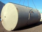 Used Mueller Silo Storage Tank, 10,000 Gallon, Model SVW, 304 Stainless Steel. 120” Diameter x approximate 220” straight side, dished top, sloped bottom. (0.759) Cubic feet of sidewall dimple jacket,...