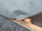 Used Mueller Silo Storage Tank, 10,000 Gallon, Model SVW, 304 Stainless Steel. 120” Diameter x approximate 220” straight side, dished top, sloped bottom. (0.759) Cubic feet of sidewall dimple jacket,...