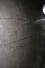 Used Mueller Silo Storage Tank, 10,000 Gallon, Model SVW, 304 Stainless Steel. 120” Diameter x approximate 220” straight side, dished top, sloped bottom. (0.759) Cubic feet of sidewall dimple jacket,...