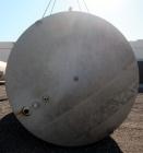 Used- Mueller Silo Storage Tank, 10,000 Gallon, Model SVW, Stainless Steel. 120” Diameter x approximate 220” straight side, ...