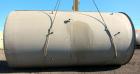 Used Mueller Silo Storage Tank, 10,000 Gallon, Model SVW, Stainless Steel. 120” Diameter x approximate 220” straight side, dished top, sloped bottom. (0.759) Cubic feet of sidewall dimple jacket, coo...