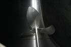Used Mueller Silo Storage Tank, Approximate 10,500 Gallon, 316 Stainless Steel.