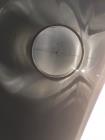 Used- Mueller 6000 Gallon Vertical 316 Stainless Steel Jacketed Tank. Sanitary polished, interior, 7'4