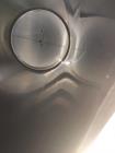 Used- Mueller 6000 Gallon Vertical 316 Stainless Steel Jacketed Tank. Sanitary polished, interior, 7'4