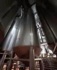 Used Mueller Stainless Steel 400 BBL Fermenter | Large Capacity Jacketed Tank