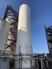 Used Mueller 50,000 Gallon Vertical 304 Stainless Steel Jacketed Silo Type Stora
