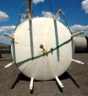 Used Mueller Tank, 5,000 Gallon, 304 Stainless Steel. Approximate 108” Diameter x approximate 125” straight side, dished top and bottom. Partial section of sidewall dimple jacket, no rating. Off cent...