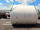 Used Mueller Tank, 5,000 Gallon, 304 Stainless Steel. Approximate 108” Diameter x approximate 125” straight side, dished top and bottom. Partial section of sidewall dimple jacket, no rating. Off cent...
