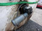 Used Mueller Tank, 5,000 Gallon, 304 Stainless Steel. Approximate 108” Diameter x approximate 125” straight side, dished top and bottom. Partial section of sidewall dimple jacket, no rating. Off cent...