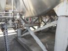 Used Mueller 16,000 Gallon Stainless Steel Horizontal Storage Tank. Approximately 10'6