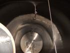 Used Mueller 16,000 Gallon Stainless Steel Horizontal Storage Tank. Approximately 10'6