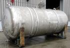 Used Curtis Kelly Metal Fab. Tank, Approximate 5,500 Gallon, 316 Stainless Stee