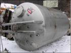 USED: 5000 gallon Mueller agitated tank, 316 stainless steelconstruction. 8'6