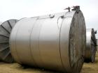 Used Winery Tank, 14,233 Gallon, 316 stainless steel, vertical. Approximately 156
