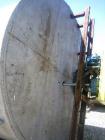 Used-Approximately 8,000 Gallon Vertical 304 Stainless Steel Tank. 9'6