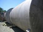 Used-Approximately 8,000 Gallon Vertical 304 Stainless Steel Tank. 9'6