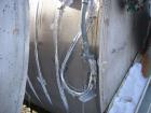 Used-Approximately 8,000 Gallon Vertical 304 Stainless Steel Tank. 9'6